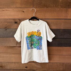 Vintage 1994 San Francisco Tourist Graphic T Shirt Made In USA Kids